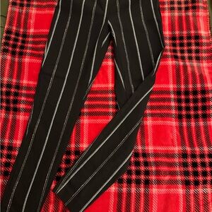 Black and White Striped Pants XS REG